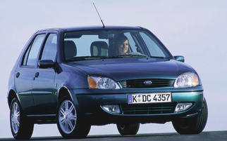  Fiesta V (Mk5, 5 door) 1999-11月, 2001 年